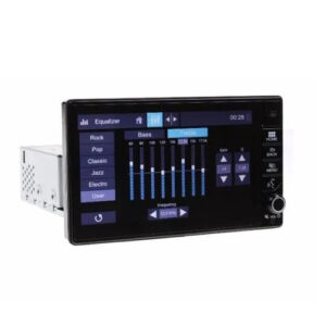Motexa-17-Car Radio Bluetooth Single DIN Car Stereo Audio, Car Audio with Hands free and Remote Control